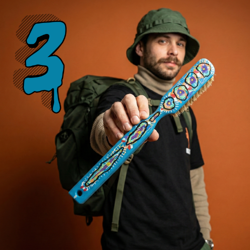 Cepillo escalada "TORC" (soporte plástico)