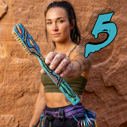 Cepillo escalada "TORC" (soporte plástico)