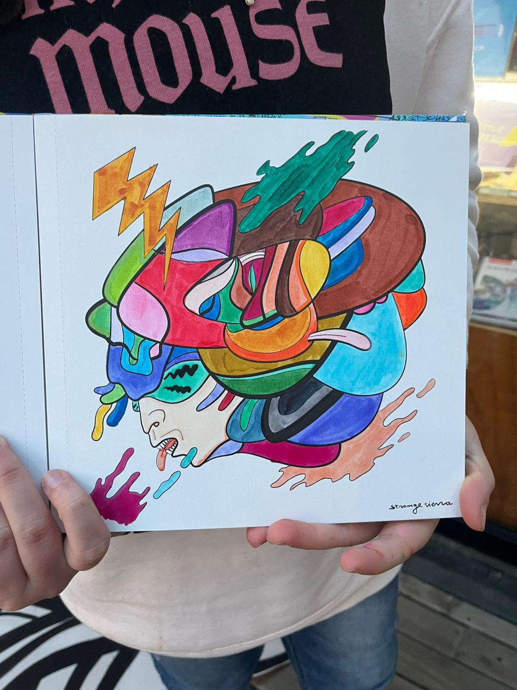 Libro para colorear "Otro Mundo"