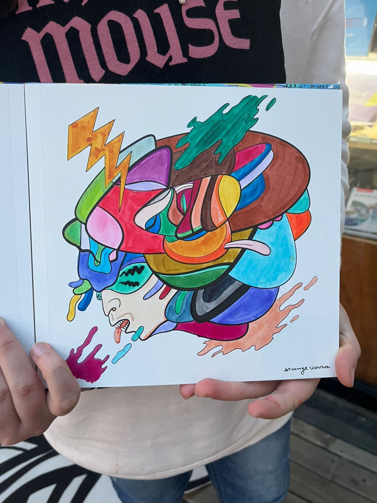 Libro para colorear "Otro Mundo"